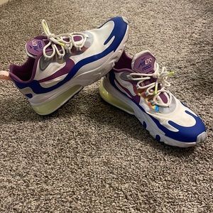 Custom Nike Air270 React tennis shoes